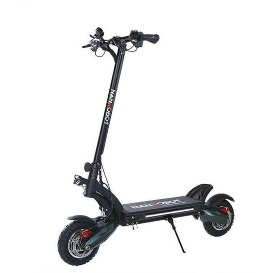  Nanrobot D6+ Dual Motor 2000W E-Scooter - 52V 26Ah Battery (Hydraulic Brakes) - Black (NN) 