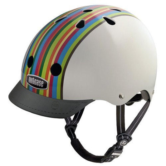  Nutcase Helmet NTG3-2109 Rainbow Stripe - L 