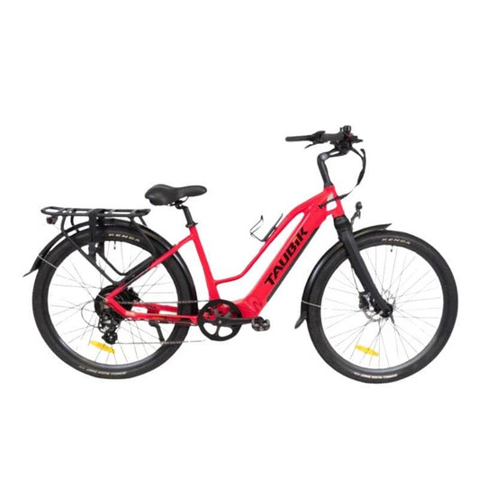Taubik Soho 2.0 - 500W 27.5" Step-Thru Frame eBike - Red (NN)