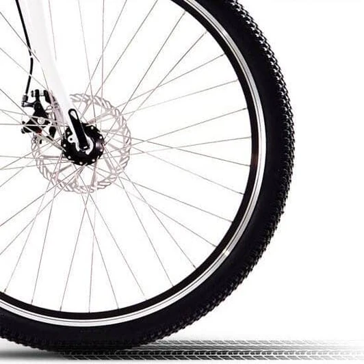  Airwheel R8 162WH Electric 26" Wheel Bicycle (White) 