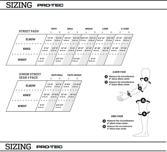 Protec PROTEC JUNIOR - STREET GEAR 3 PACK - Black Checkered Design 