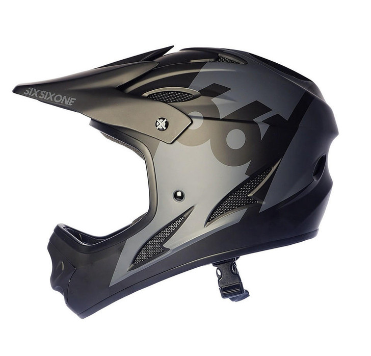 その他 SixSixOne Comp shifted helmet Sixsixone Black Helmet | Medium Helmet for Sale