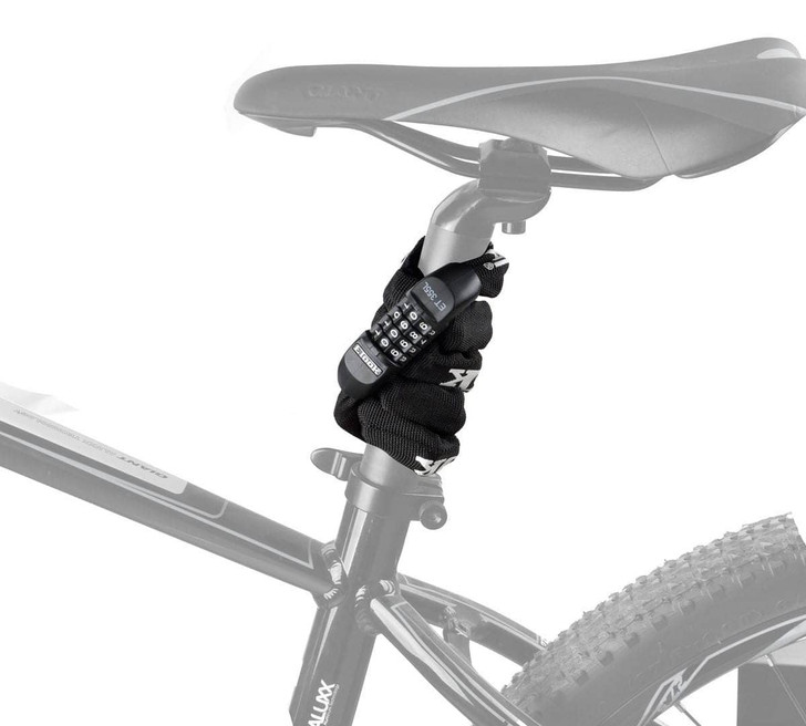  ETOOK ET355 4MM Combination Bike / E-Scooter Chain Lock 
