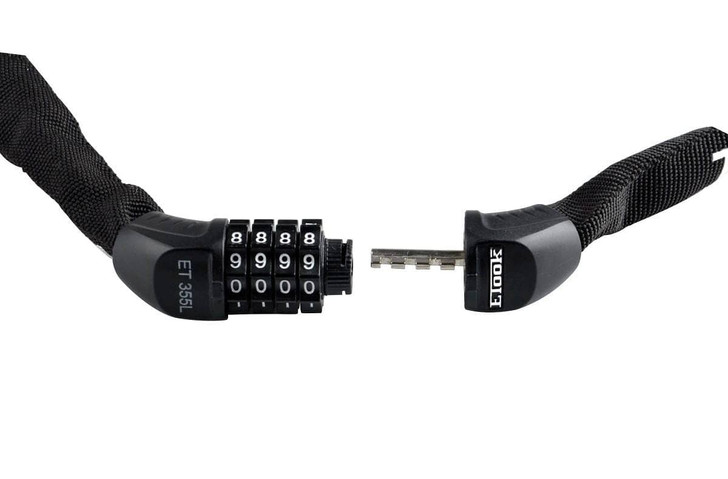  ETOOK ET355 4MM Combination Bike / E-Scooter Chain Lock 