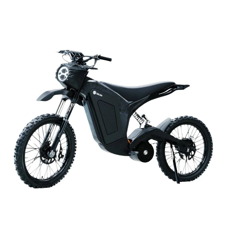 Solar E-Clipse 2.0 10000W Max Motor Electric Bike - 72V / 45AH Battery