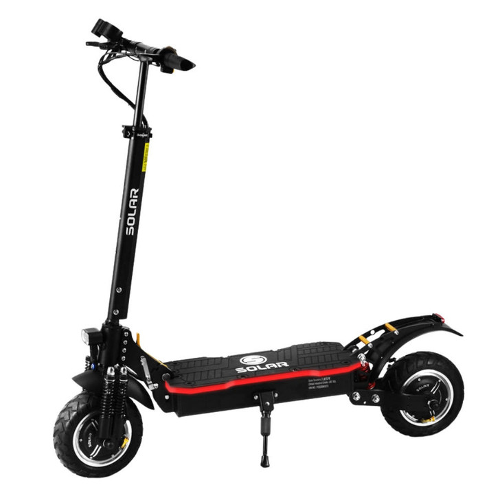  Solar P1 3.0 1200W Dual Motor Electric Scooter - 52V / 18AH Battery 