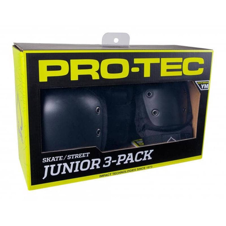 Protec PROTEC JUNIOR - STREET GEAR 3 PACK - Black Checkered Design
