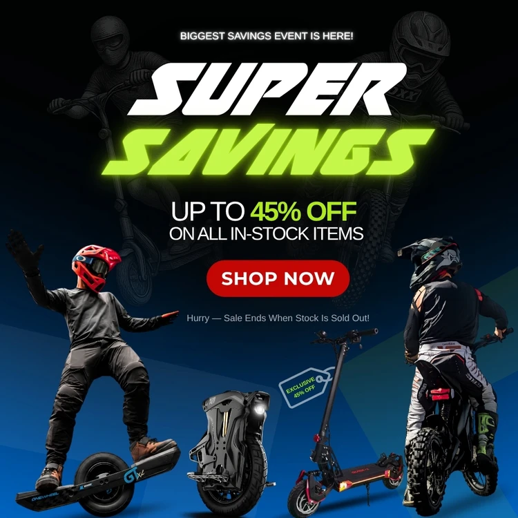 Smartwheel’s Biggest Savings Sale: Up to 45% Off Electric Rides