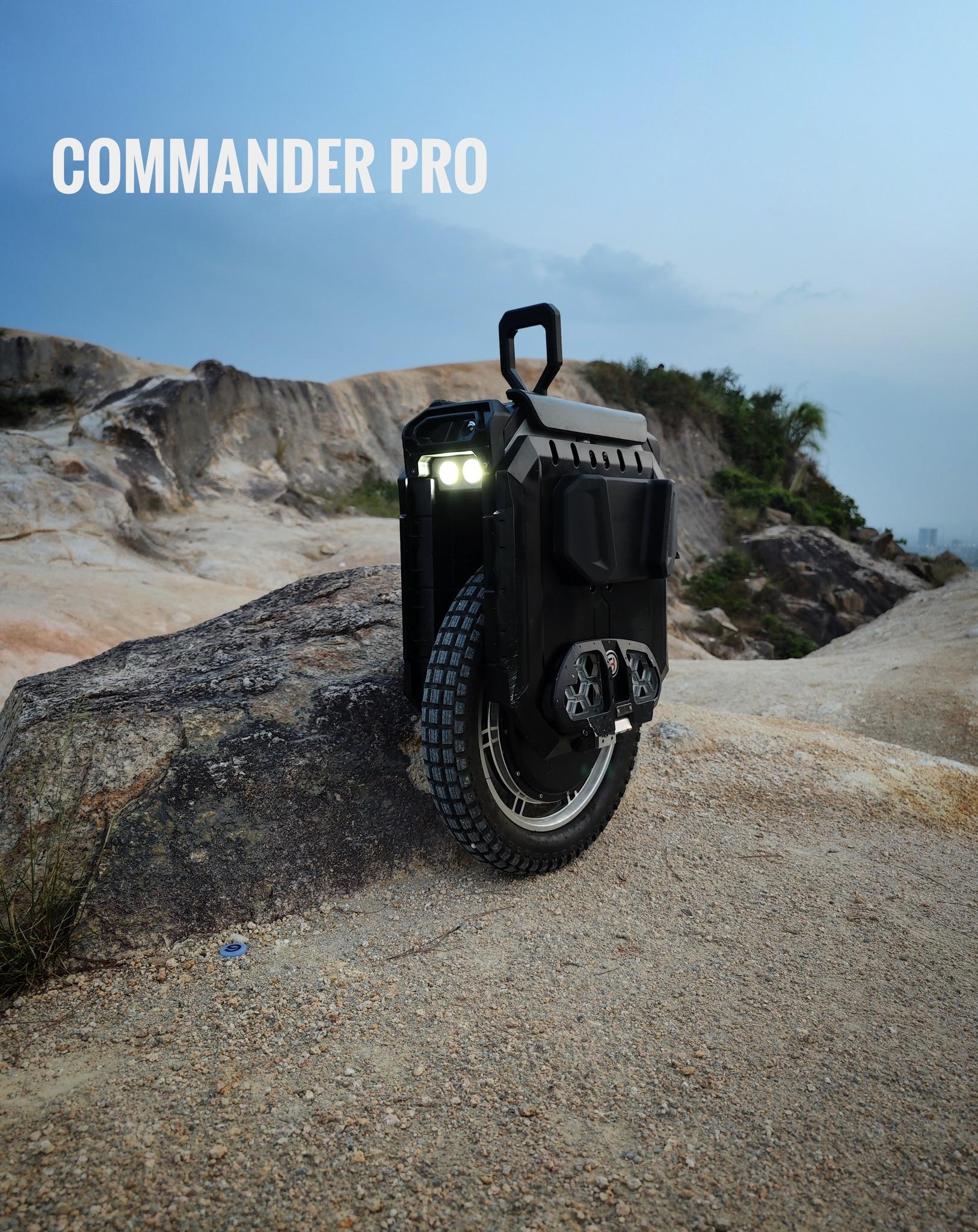 Extreme Bull (BEGODE) COMMANDER 51+ MPH Electric Unicycle 145 Mile