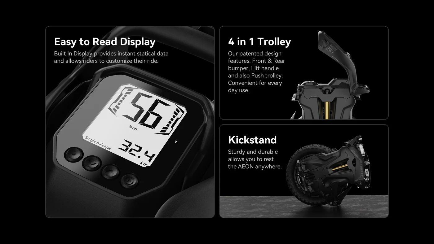 NOSFET AEON Electric Unicycle