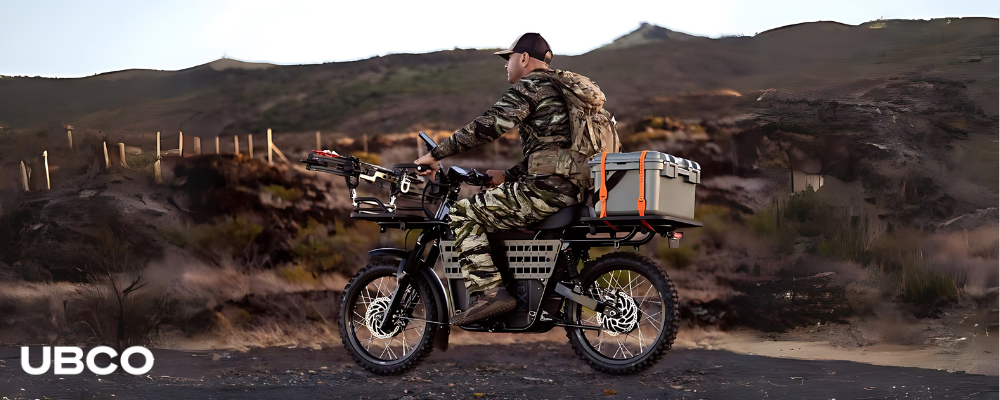 Explore the world with the UBCO 2X2 Electric Bikes