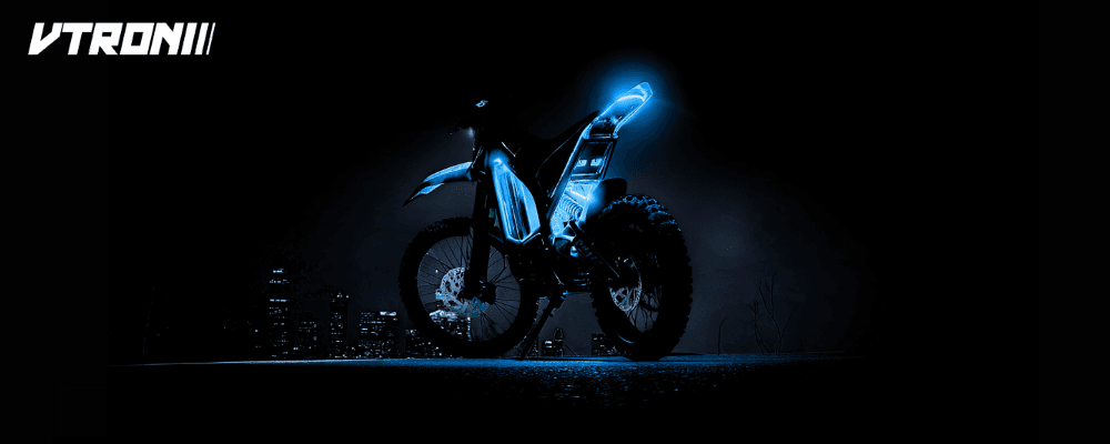 VTRON Trail X Electric Dirt Bike - Brand Banner