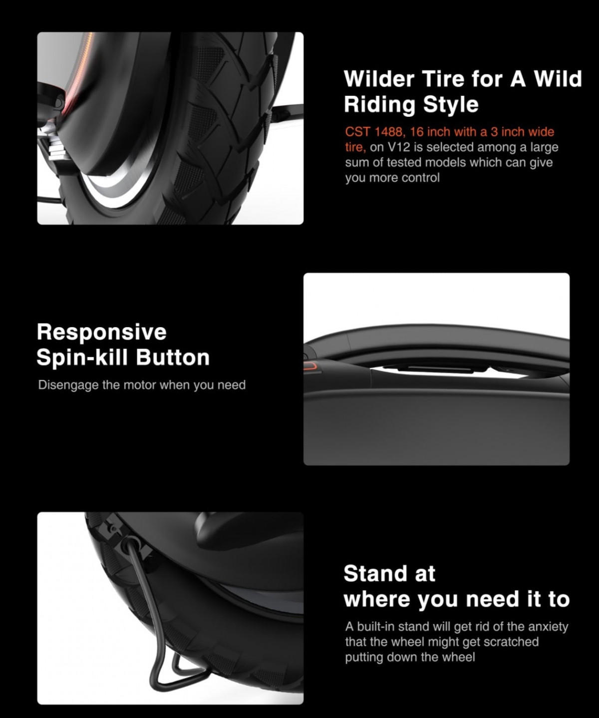 Inmotion V12 Electric Unicycle 