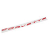 2020-2023 Chevrolet Corvette Rear Script Emblem- Red