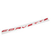2020-2025 Chevrolet Corvette Rear Script Emblem- Red