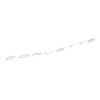 2020-2023 Chevrolet Corvette Rear Script Emblem- White