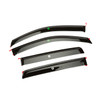 2015-2022 Chevrolet Colorado Tape-On Window Deflectors- Crew Cab 