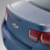 2013-2015 Chevrolet Malibu Spoiler Kit -Installed- Light Blue (Atlantis)