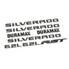 2019-2023 Chevrolet Silverado 1500 Lettering Emblems- RST 