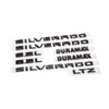 2019-2023 Chevrolet Silverado 1500 Lettering Emblems- LTZ 