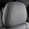 2021-2023 Chevrolet TrailBlazer Headrests- Bowtie Logo- Gray Cloth