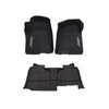 2020-2023 Chevrolet Silverado 2500HD/3500HD All-Weather Floor Mats- Full Set (Extended/Double Cab w/ Center Console)