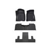 2021-2023 Chevrolet Suburban All-Weather Floor Mats- Full Set (w/Second Row Captain's Chairs)