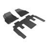 2008-2017 Buick Enclave 3D All-Weather Floor Mats - 7-Passenger (1st and 2nd Row)