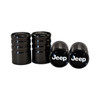 Jeep Tire Valve Caps - Black
