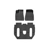 2016-2020 Tesla Model X WeatherTech Floor Liners - 6-Passenger With Center Console (Full Set 1st, 2nd and 3rd Row One-Piece)
