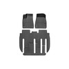 2016-2020 Tesla Model X WeatherTech Floor Liners - 7-Passenger (Full Set 1st, 2nd and 3rd Row One-Piece)
