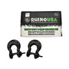 3/4" D-Ring Shackle Set - Gloss Black
