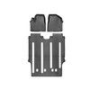 2015-2021 Kia Sedona WeatherTech Floor Liners - Front and Back - 7-Passenger w/ 2nd Row Reclining First Class Lounge Seats
