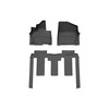 2025-2026 Kia Carnival Hybrid WeatherTech Floor Liners - 8-Passenger Front and 2nd Rows