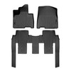 2022-2025 Kia Carnival SmartLiner Floor Mats 8-Passenger: 1st and 2nd Row Set