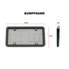 License Plate Bump Frame - Dimensions