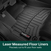 2016-2027 Honda HR-V WeatherTech Floor Liners - Representational Image in Vehicle