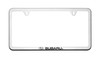 Subaru License Plate Frame - Stainless Steel