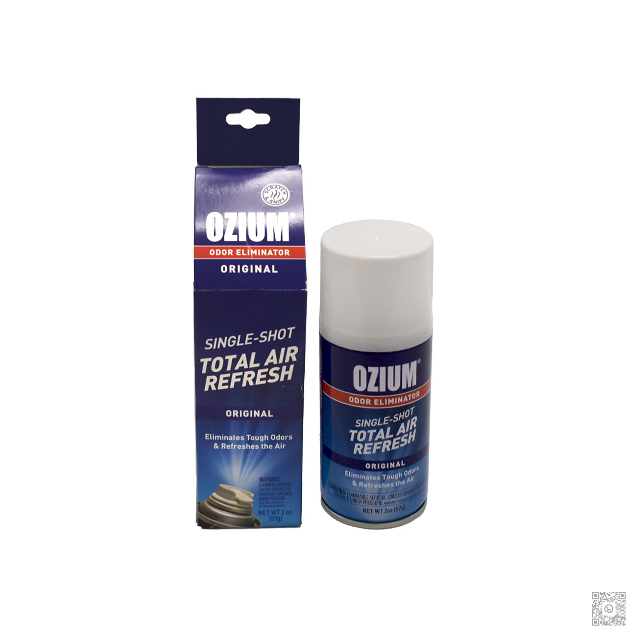ozium for cigarette smoke & Odor Eliminator Air Sanitizer / Freshener 3.5oz Outdoor Essence (Pack of 6) Originally developed to combat airborne bacteria and germs in hospitals and health care facilities Ozium Total Air Refresh |