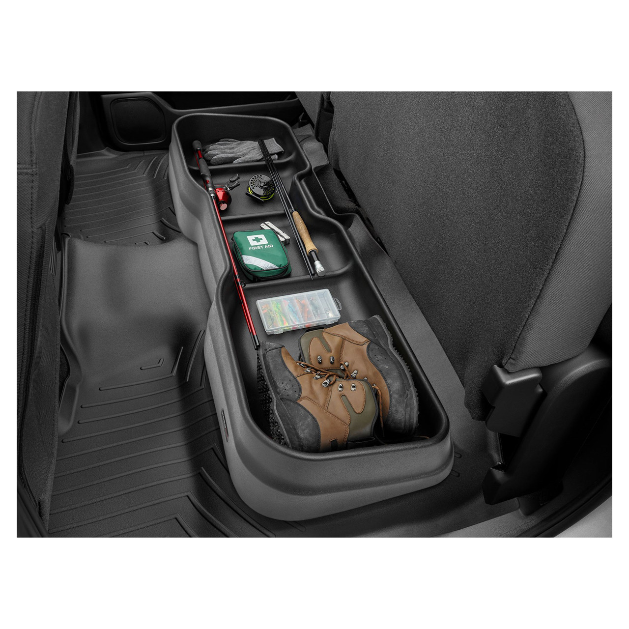 2006-2025 Honda Ridgeline WeatherTech Under Seat Storage System - Free  Shipping | Auto Accessories Shop