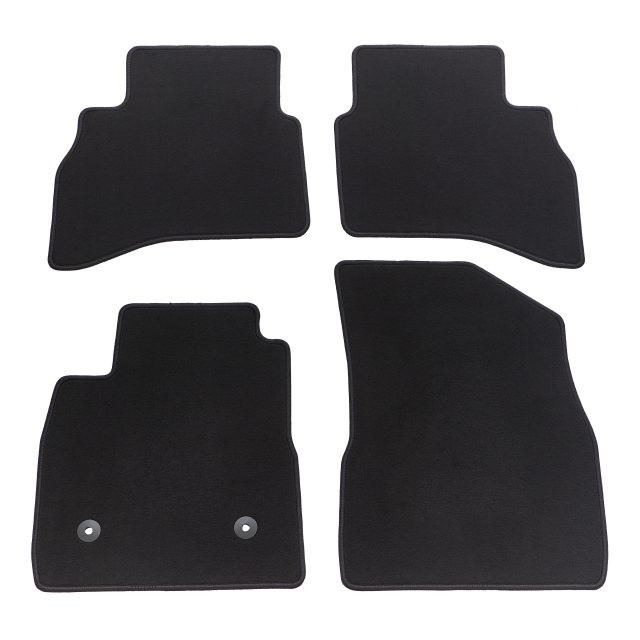 HAFIDI Tappetini Auto Universali Per Chevy Trailblazer 2021-2023 + Fodero Cargo - Set Completo 9 Pezzi Nero