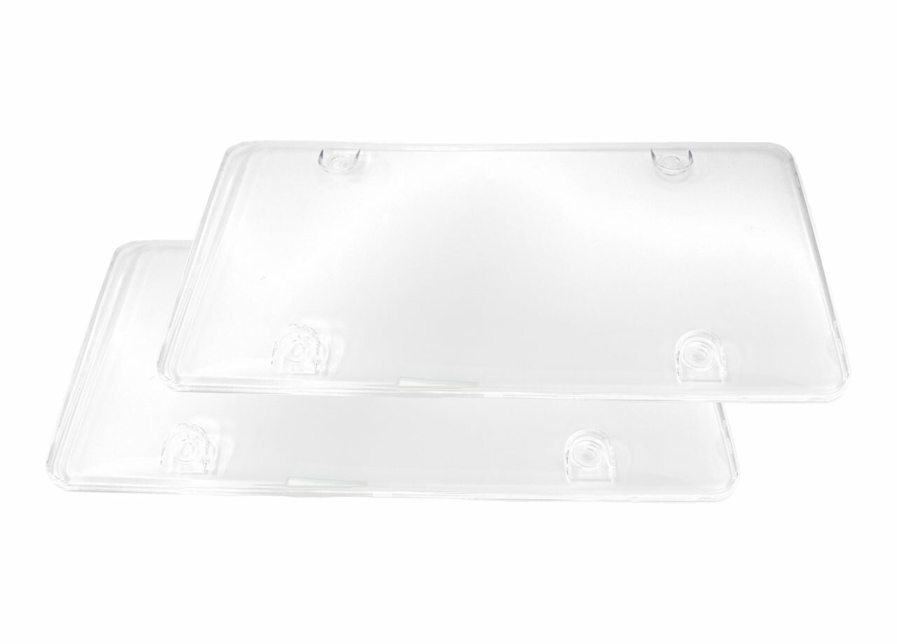 Clear License Plate Covers Auto Accessories Shop