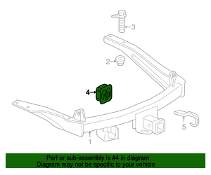 Mopar Trailer Hitch Receiver Plug Free Shipping Auto Accessories Shop