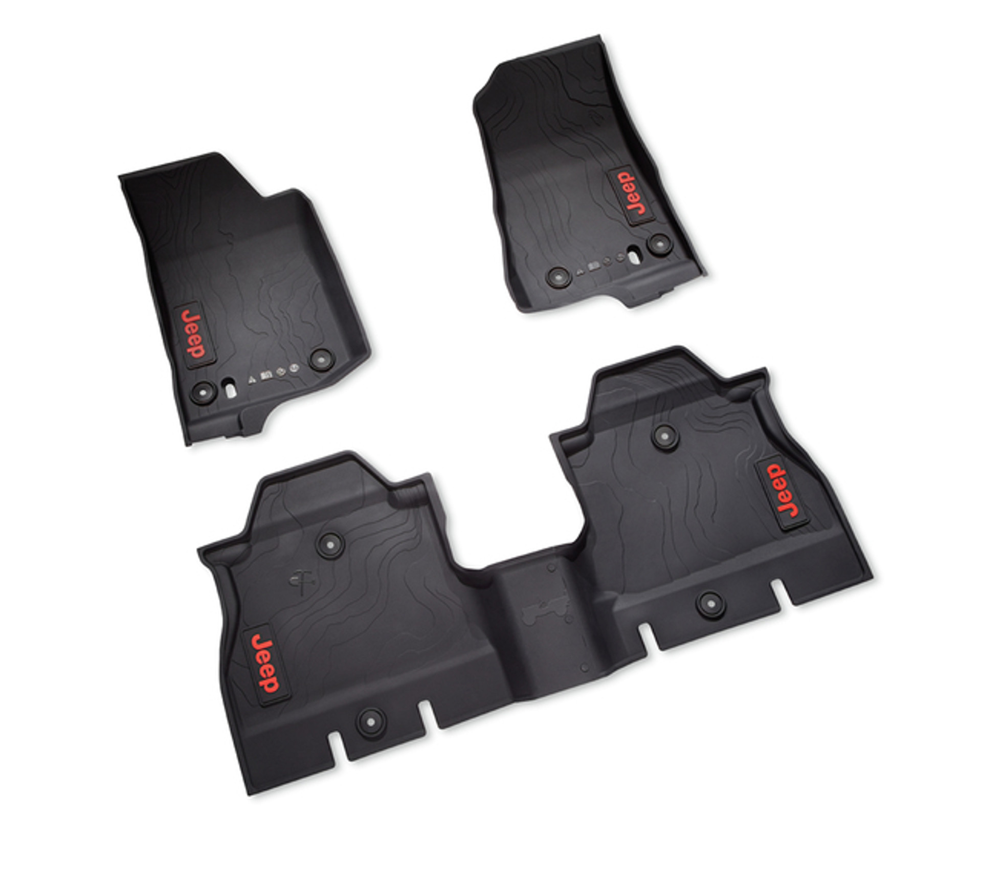 20212022 Jeep Wrangler Unlimited Rubicon 392 All Weather Floor Mats