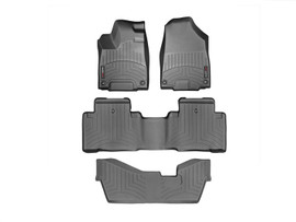 2017-2024 Acura MDX WeatherTech Floor Liners - First, Second and Third Row