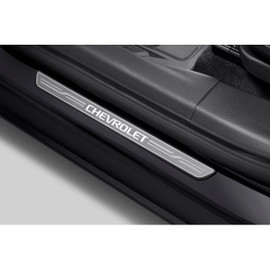 2021-2025 Chevrolet TrailBlazer Illuminated Front Door Sill Plates- Installed 