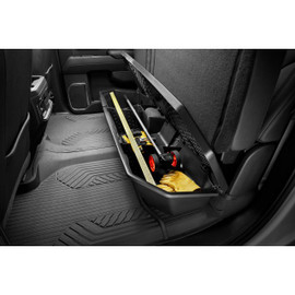 2019-2023 Chevrolet Silverado 1500 Underseat Storage Organizer- Crew Cab w/ Lock- Installed 