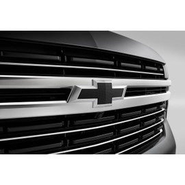 2021-2023 Chevrolet Suburban Bowtie Emblems- Black- Installed 