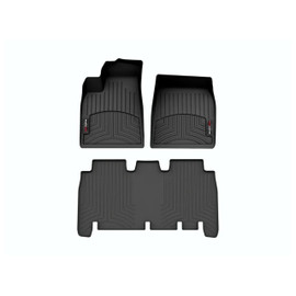 2021-2026 Tesla Model X WeatherTech Floor Liners - 5-Passenger (1st and 2nd Row Set)