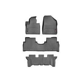 2016-2020 Kia Sorento WeatherTech Floor Liners - Front, 2nd, and 3rd row kit (7-Passenger only)